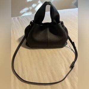 Polene Numero Neuf in Textured Black